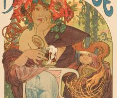 Alfonz Mucha: Bieres de la Meuse, 1897